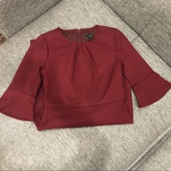 J. Crew petite bell-sleeve dress - Picture 5 of 7